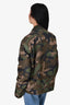 Valentino Green/Multicoloured Camouflage Reversible Jacket Size 50 Mens