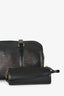 Louis Vuitton Black Epi Leather 'Soufflot' Bag with Papillion' Pochette (As-Is)