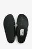 Anine Bing Black Leather Lizzie Slides Size 40