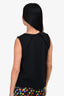Joseph Black Pleated Front Top Size 36