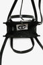 Telfar Black Patent Leather Small Shopping Bag