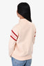 Chloe Pink Logo Zip Detailed Sweater Size 14 Kids