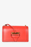 Loewe Red Leather Medium Barcelona Crossbody