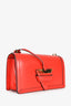 Loewe Red Leather Medium Barcelona Crossbody