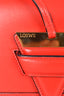 Loewe Red Leather Medium Barcelona Crossbody