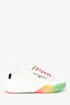 Stella McCartney Cream Nylon Multicolour Sneakers Size 37