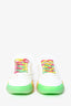 Stella McCartney Cream Nylon Multicolour Sneakers Size 37