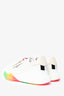Stella McCartney Cream Nylon Multicolour Sneakers Size 37