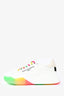 Stella McCartney Cream Nylon Multicolour Sneakers Size 37