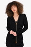 Tom Ford Black/Gold Zip Top Size 44