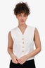 Lou Lou Studio White Vest Size XS