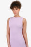 Anna Quan Lilac Knit Sleeveless Dress Size 4