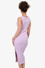 Anna Quan Lilac Knit Sleeveless Dress Size 4