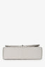 Pre-Loved Chanel™ 2019/20 Grey Lambskin Leather Jumbo Double Flap