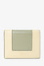 Celine Green Leather 'Frame' Wallet