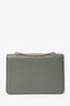 Strathberry Grey Leather Mini Shoulder Bag