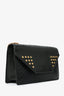 Saint Laurent Black Python Small 'Betty' Chain Shoulder Bag