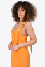 Tibi Orange Sleeveless Dress Size 0