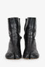Maison Margiela Black Leather Tabi Toe Ankle Boots Size 37