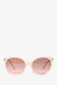 Tiffany & Co. Pink Frame Embellished Sunglasses
