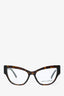 Dolce & Gabbana Tortoiseshell Clear Lense Glasses