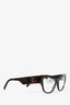 Dolce & Gabbana Tortoiseshell Clear Lense Glasses
