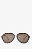 Dolce & Gabbana Gold Frame Aviator Sunglasses