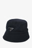 Prada Black Nylon Bucket Hat Size L