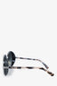 Jimmy Choo Black Frame Andie/S/N Round Sunglasses