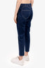 Burberry Blue Denim High-Rise Heart-Motif Skinny Jeans Size 28