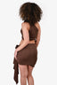 Lovers & Friends Brown Rosette 'Cordelia' Top + Skirt Set Size S/M