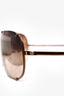 Versace Brown Shield Sunglasses