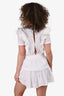LoveShackFancy White Cotton Eyelet Dress Size S (As Is)