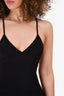 Norma Kamali Black Backless Sleeveless Jumpsuit Size XS