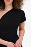 Lovers & Friends Black Jersey One Shoulder Ruched Dress Size S