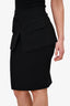 Jean Paul Gaultier Black Wool Skirt Size 4