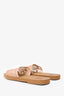 Chloe Pink Lace 'Woody' Sandals Size 40