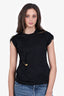 Versace Black Medusa Safety Pin T-shirt Size 38