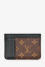 Louis Vuitton Black/Brown Monogram Card Holder