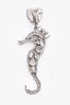 Alessandra Rich Crystal Seahorse Clip-On Earrings
