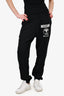 Moschino Black Logo Sweatpants Size XL