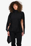Y-3 Lamarque Black Drawstring Vest Size M