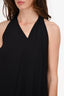 Michael Kors Black One Shoulder Maxi Evening Dress Size 14
