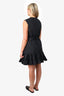 Rebecca Taylor Black Wrap Mini Dress Size 16