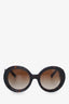 Prada Brown Tortoiseshell Swirl Side Sunglasses