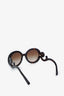 Prada Brown Tortoiseshell Swirl Side Sunglasses