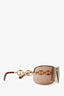 Gucci Bronze Shield Sunglasses
