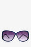 Tom Ford Indigo Blue 'Whitney' Sunglasses