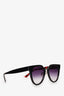 McQ by Alexander McQueen Acrylic Black/Red Sunglasses