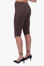 Jacquemus Brown Le Collant Alba Leggings Size 38